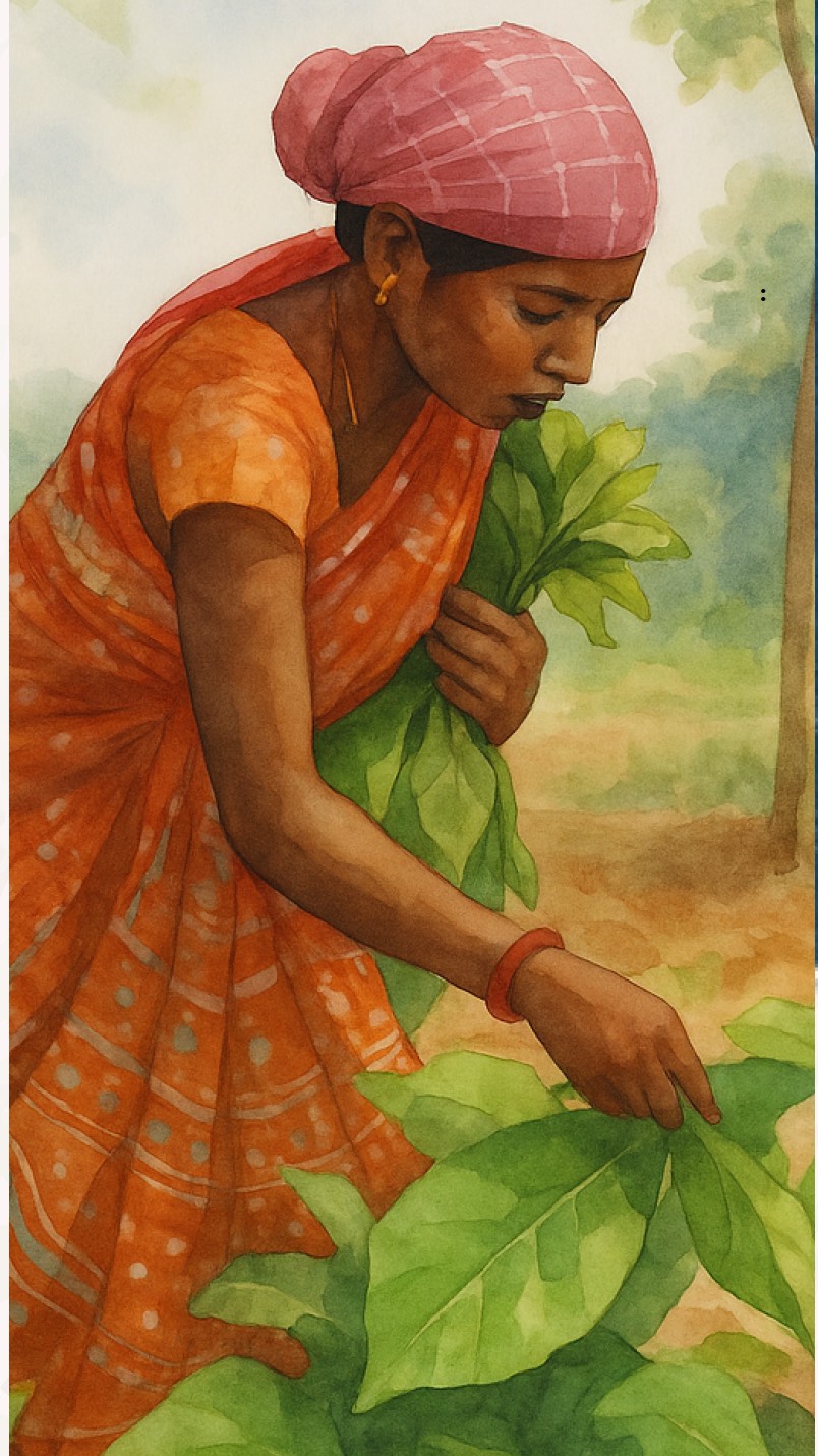 Koraput’s Gram Sabhas Organise to Manage and Beneﬁt from Kendu Leaf Trade